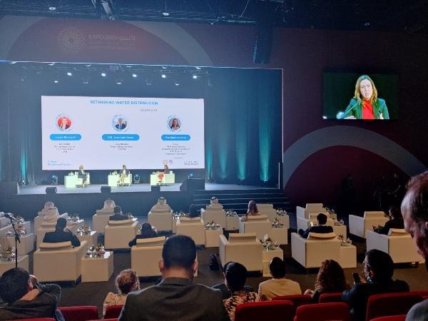 The Spanish water management sector shows its potential at the Expo Dubai thanks to Aqualia